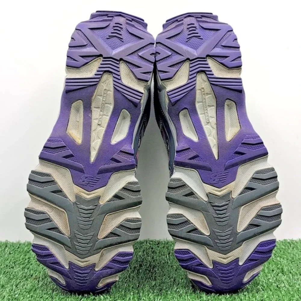 New Balance 412 v2 Shoes Women's 10 Gray Purple‎ Athletic Running Trail Sneakers